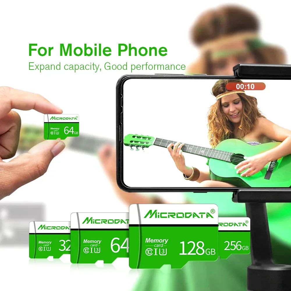 Memory Card 256GB 128GB Micro TF SD Card 64GB 32GB Mini Flash Card 16GB 8GB For Phone
