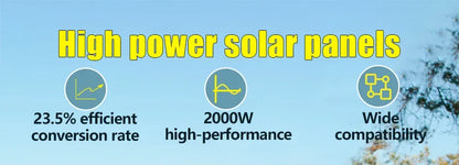110V220V 6000W Flexible Solar Panel System Kit  12V Battery Charger Controller  Inverter Complete For Home Outdoor Capming
