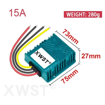 XWST DC DC 9-35V 12v 24v to 12.6v 13.8v 14.5v Constant Current  5A-25A CC Ternary Lithium Lithium Iron Phosphate Battery Charger