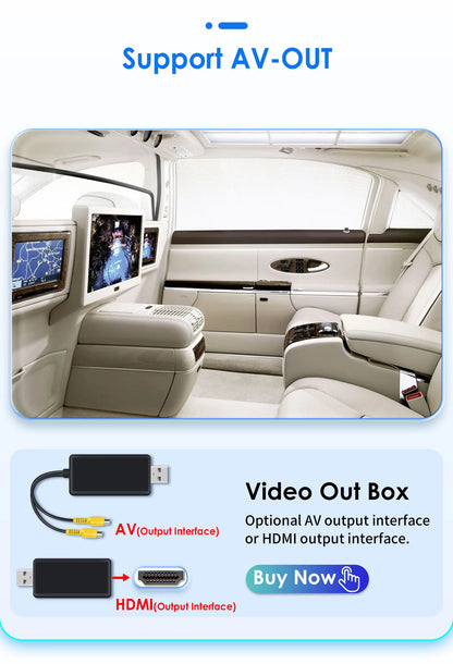 Hizpo 2Din 7inch Android14 Car Radio for Fiat Panda 2013 - 2020 GPS Navigation 4G BT Carplay RDS DSP SWC UI7862 Multimedia