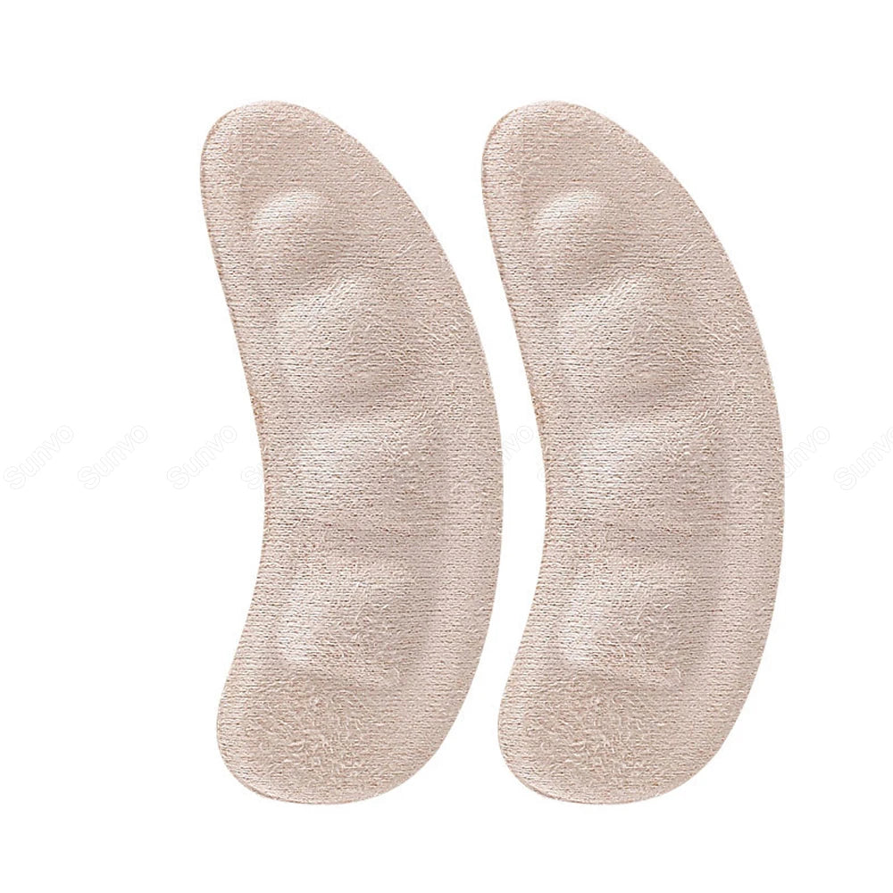 1/2Pair Silicone Pads Forefoot for Women's Shoes Non-slip Insert Self-adhesive Heel Gel Insoles Heels Sandals Anti-Slip Foot Pad