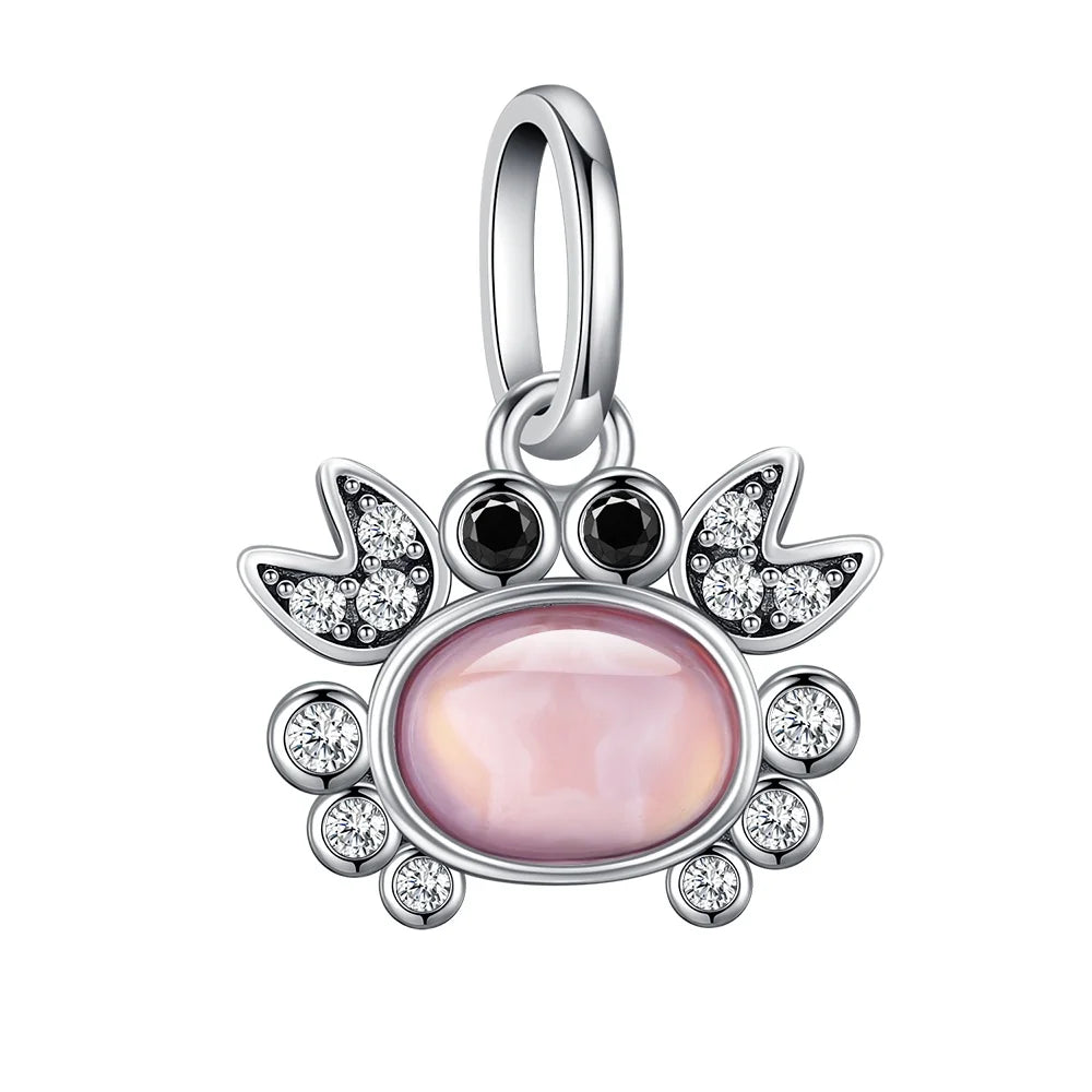Elegant Mother's Day gifts For mom Ballet Pendant Fit Original Bracelet Diy Jewelry Fine Perfect Heart Rainbow Charm Daily Wear