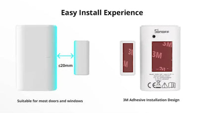 SONOFF SNZB-04P Sonoff Zigbee Door Sensor SNZB 04P Local Smart Scene Linkage Tamper Alert Home Security Work with Alexa Google