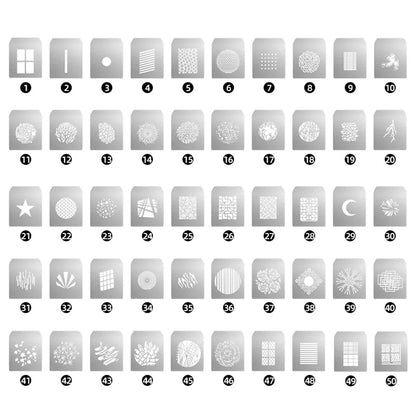 SOONPHO Conical Snoots Graphic Cards for OT1 OT1PRO Projection Film  DIY Shape Insert Photography Background Match Godox Lights