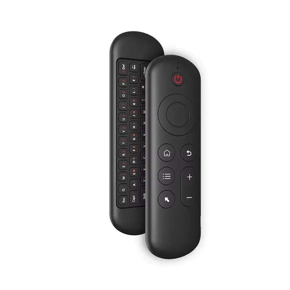 2.4GHz Wireless M5 Air Mouse BT 5.2 Mini Keyboard Backlit Remote Control IR Learning Remote Control for PC Android TV Box