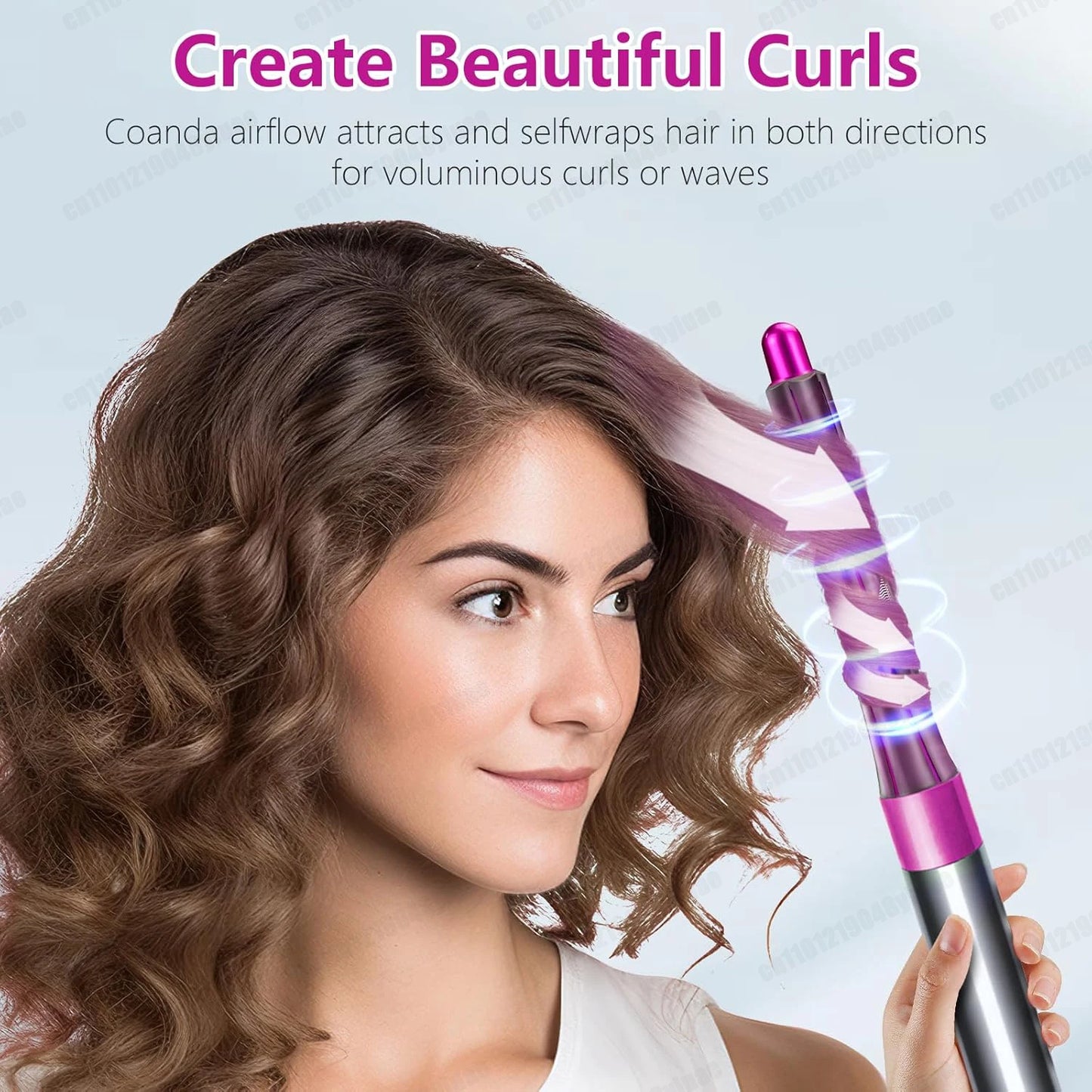 For Dyson Supersonic Hair Dryer Accessories Auto Curling Nozzles 20/30/40mm Cruling Wand For Dyson HD Series Hair Dryer Diffuser