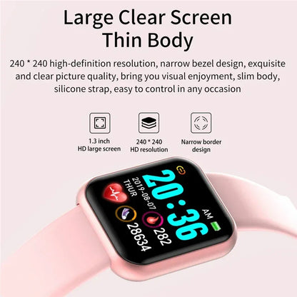 Watch Bluetooth Pro Smart Fitness Tracker Sports Watch Heart Rate Monitor Blood Pressure Smart Watch Bracelet for Android IOS