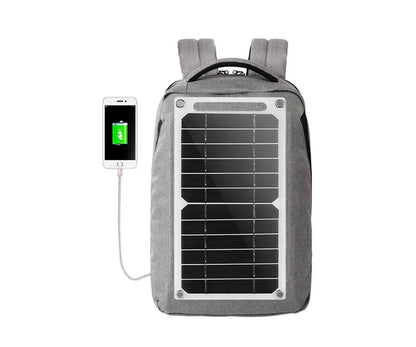 5W 35W 6.8V Portable Waterproof Solar Panel USB Charger for Camping Hiking Phone Battery Bank Mobile Charging