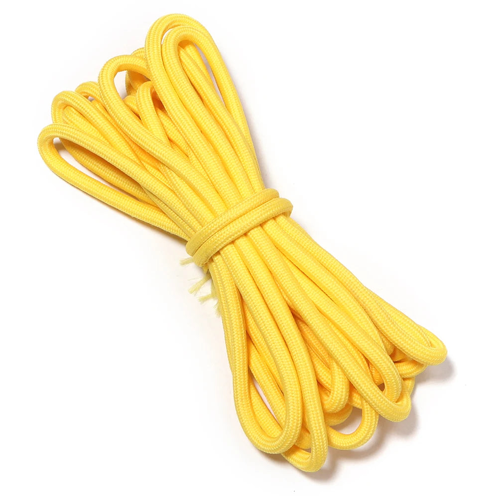 5yards/lot 5mm Colorful Polyester Braided Rope For Jewelry Making DIY Keychian Lanyard Bag Pendant Handcraft Accessories