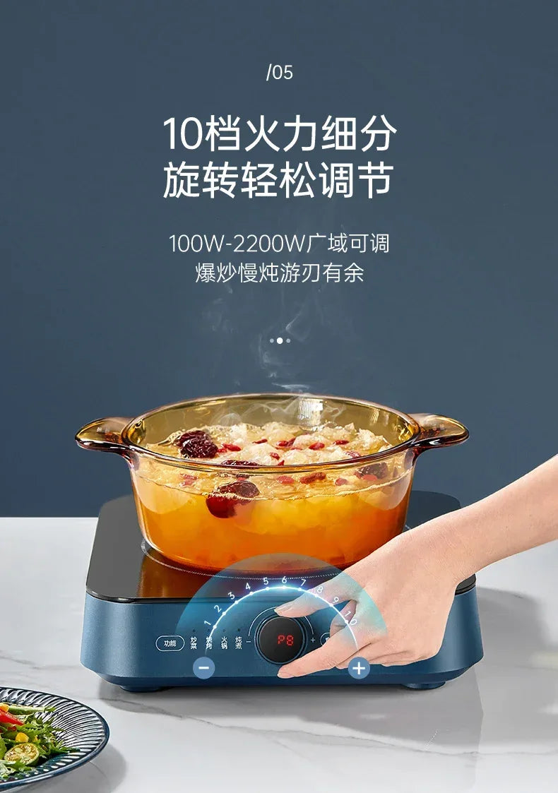 Household electric ceramic cooker noodle cooking induction cooker pot multi-function all-in-one machine high power