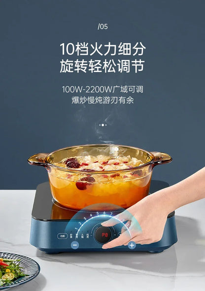 Household electric ceramic cooker noodle cooking induction cooker pot multi-function all-in-one machine high power