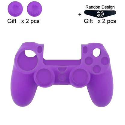 DATA FROG Silicone Protective Case for PS4 Controller – Anti-Slip Soft Cover for PS4 / PS4 Pro / PS4 Slim Gamepad