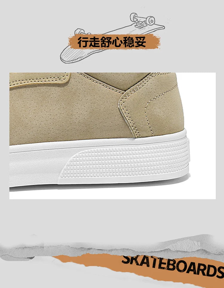 Brand Men's Vulcanzed Shoes Platform High Top Man Sneakers Lightweight Male Running Shoes Breathable Comfort Casual Sport Shoes