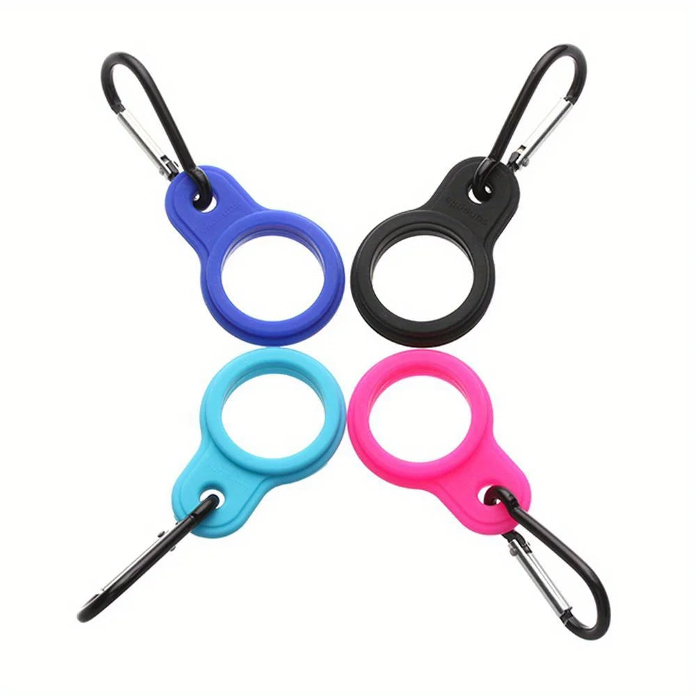 Climbing Bottle Holder Hanging Buckle Running Outdoor Sports Bottle Hook Bottle Clip Buckle Tool Silicone