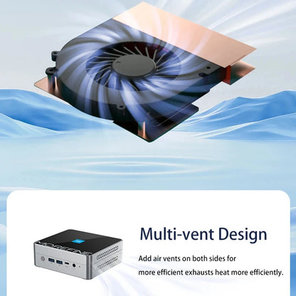 MOREFINE M9S Mini PC 12th Gen Intel i3 N305 N300 N200 ES QS PCIE3.0x4 2xLAN Home /Office Computer Windows 11 NUC WiFi6 Firewall
