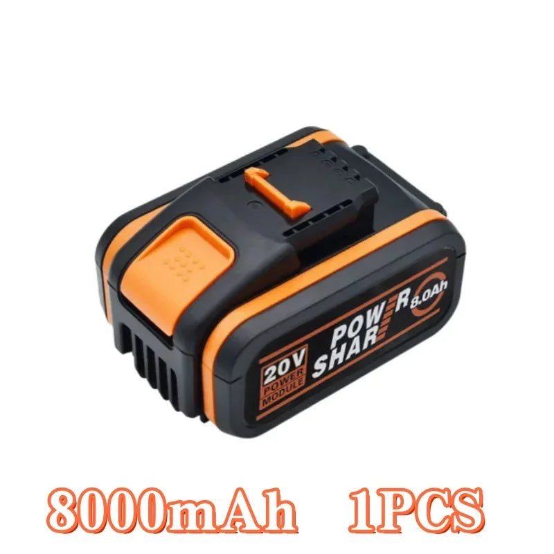 Pour Worx WA3551 4.0-10Ah batterie 20V batterie pour outil électrique sans fil WA3572 WA3553 WX390 batterie de rechange🛒