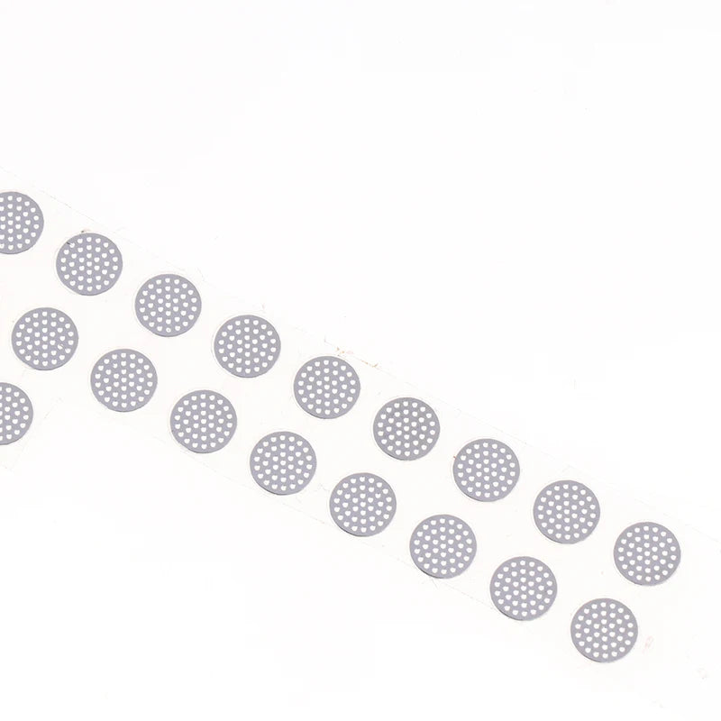 20PCS 4.0-5.0mm In-EarSpeaker Dust Filter Mesh–Replacement Steel Mesh with Glue for Earbud Driver Protection,OEM-Grade RepairKit