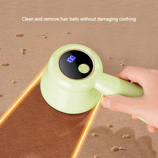 1Pc, USB Rechargeable Electric Fabric Shaver: Lint Remover for Clothes, Bedding, Furniture, Carpet, Sofa, Portablehairbal by PDG ibma