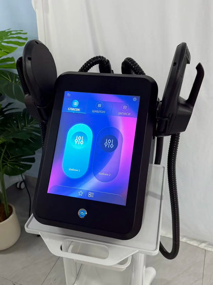 6500W EMS Body Sculpting Machine Myoslim Fat-Burning Muscle Stimulator RF Butt Lifting Slimming Device