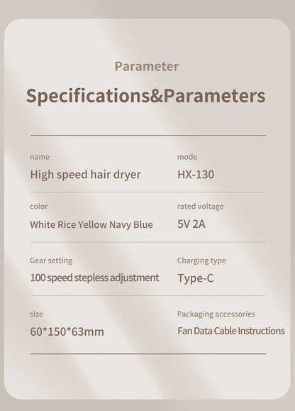 2025 New 3000mAh 100 Gears High Speed Fan Mini Air Conditioner Portable Fan Air Cooler with LED Display Screen Super Cool Wind