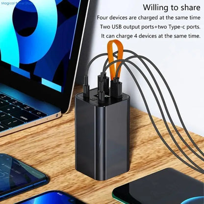 N2UB 20000mAh PowerBank Casing with 22.5W Fast USB C Output Port & Input Port LED for Phone