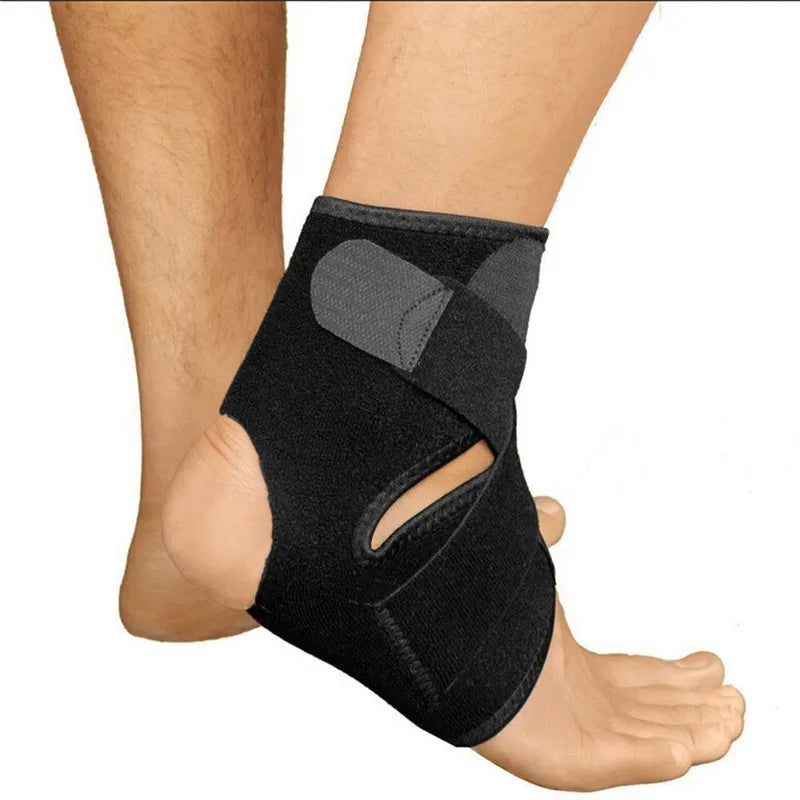1Pcs Fitness Sports Ankle Brace Gym Elastic Ankle Support Gear Foot Weights Wraps Protector Legs Power Weightlifting 20*26cm