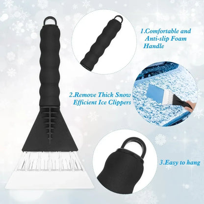 Car Ice Scraper Snow Shovel Windshield Auto Defrosting Car Winter Snow Removal Cleaning Tool Car Accessories Snow Removal Shove