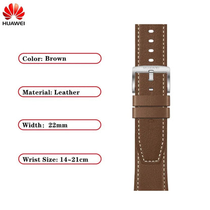 Original FKM Rubber Sport Band for Huawei GT3pro 46mm Titanium Watch Strap GT3 PRO Genuine Leather Band