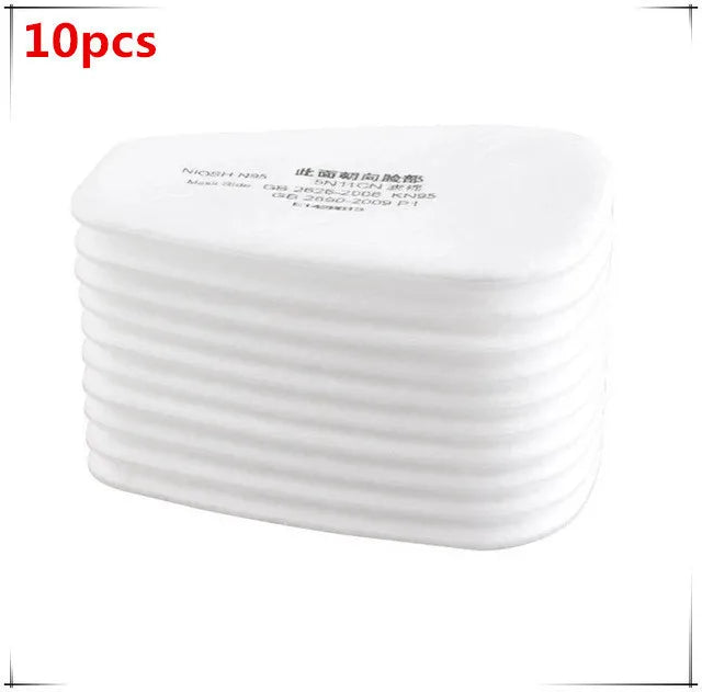 15 in 1 full face mask, reusable, wide field of vision, widely used in paint and welding woodworking 6800 respirator