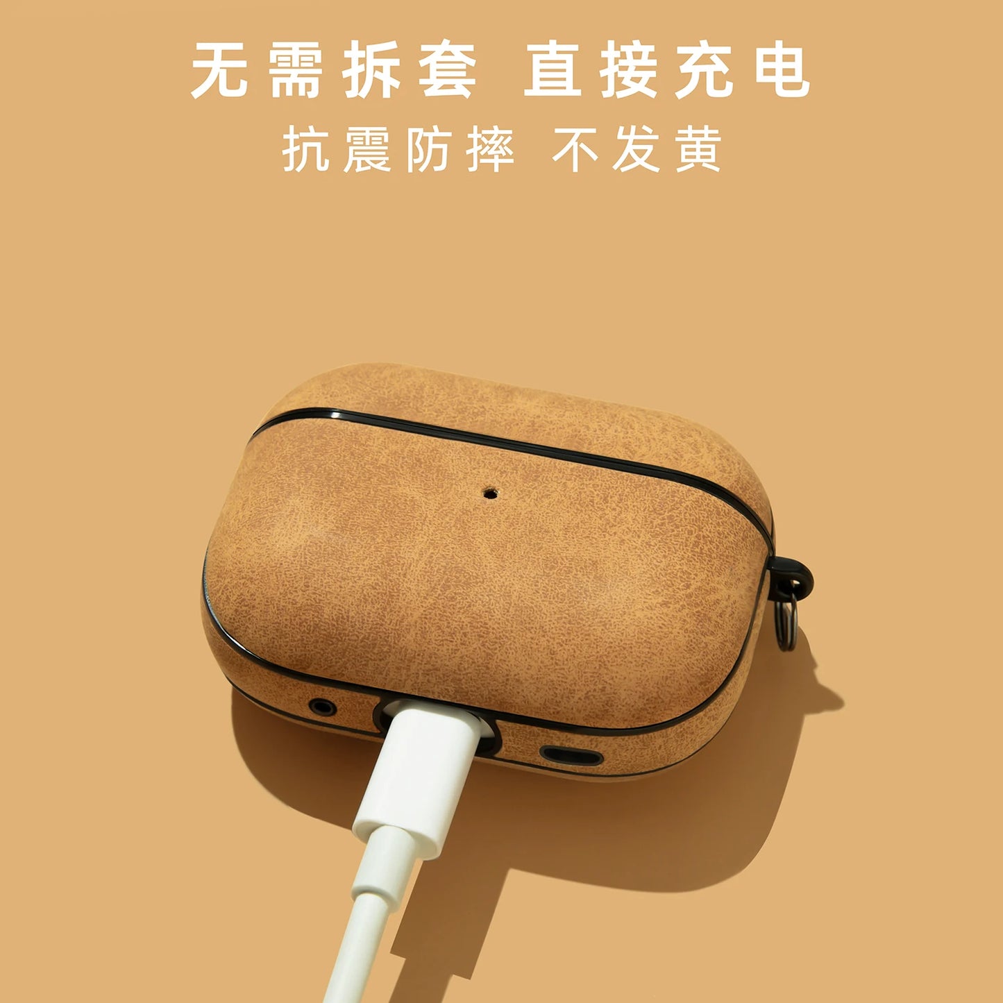 2026 Airpod Leather Soft Case for Airpods4 1 2 3rd Generation Protective Case for Airpodspro3 Pro2 Bluetooth Headset Case
