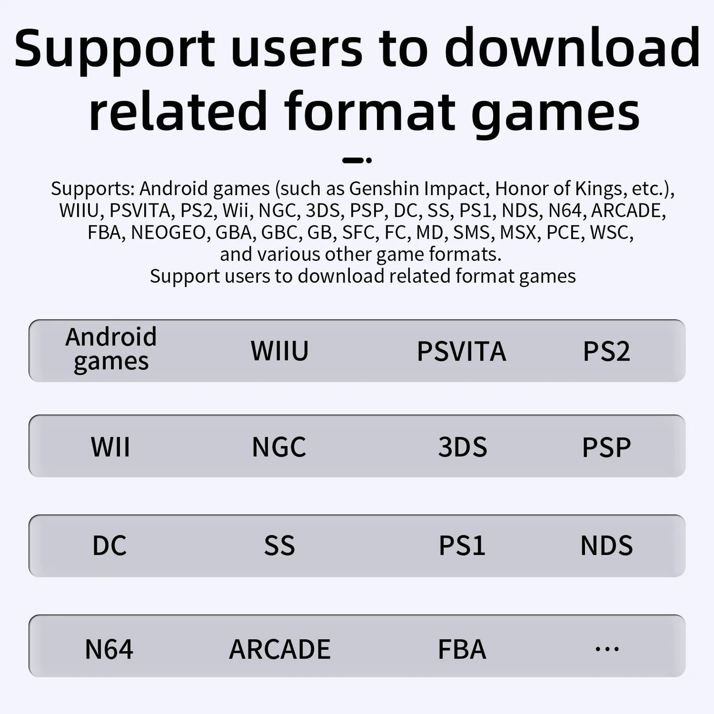 ANBERNIC RG557 Retro Handheld Game Video Player Console  Android 14 12G+256G 5.48 inch AMOLED Screen  512G PS2 PSP Games RG 557