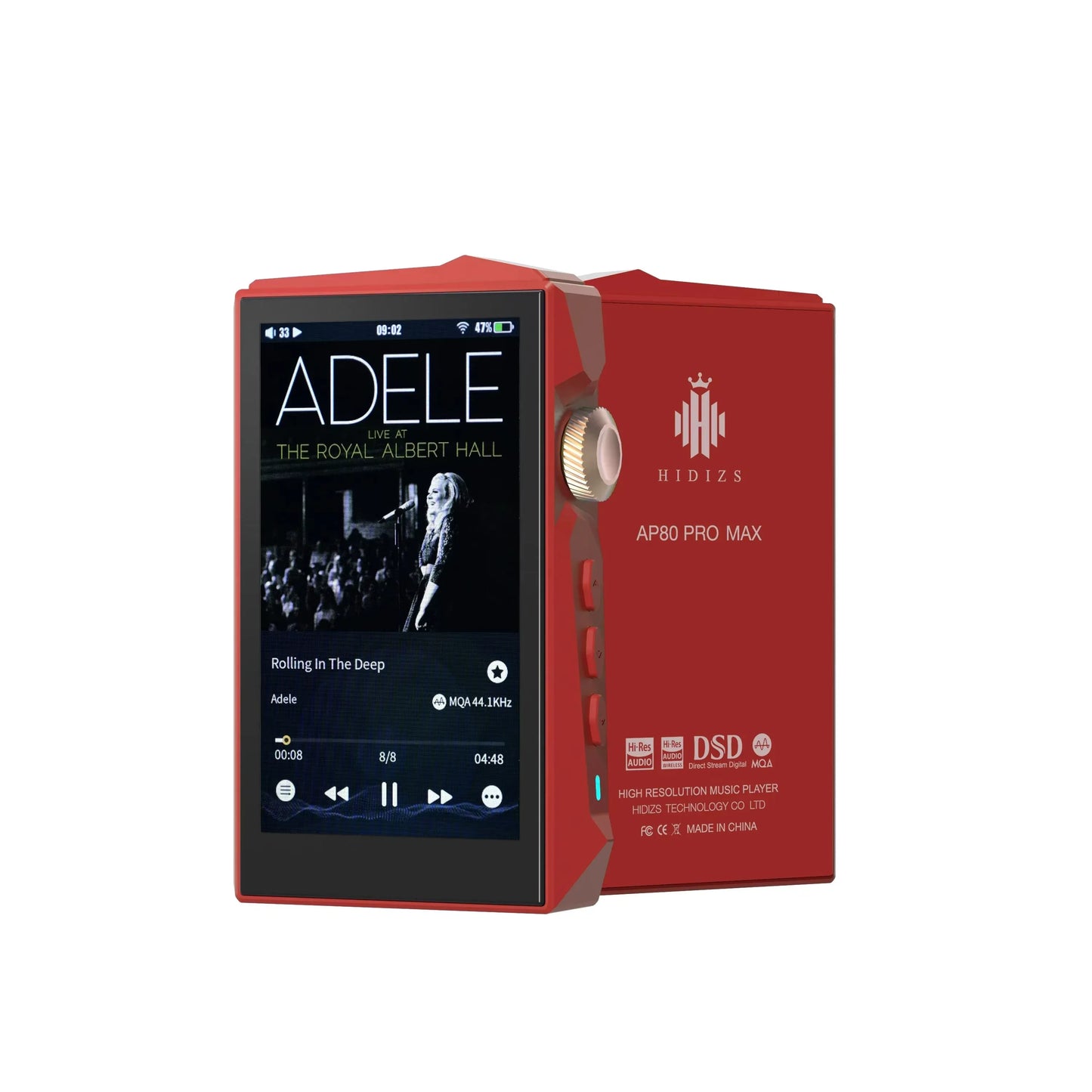 HIDIZS AP80 PRO MAX Red / Green All-in-One Streaming HIFI Music MP3 Player Hi-Res Audio  Bluetooth 5.1 Dual ES9219C USB DAC MQA