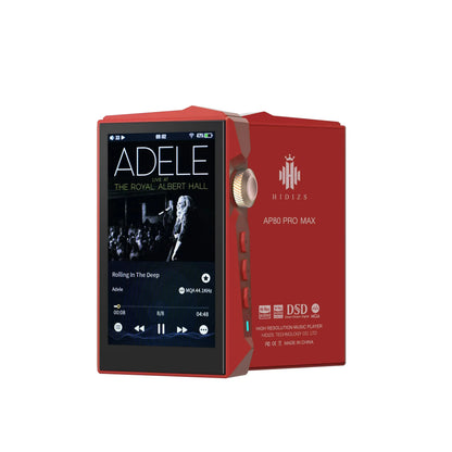 HIDIZS AP80 PRO MAX Red / Green All-in-One Streaming HIFI Music MP3 Player Hi-Res Audio  Bluetooth 5.1 Dual ES9219C USB DAC MQA