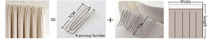 Modern Simple Blackout Curtain Luxury Living Room Drape Room Balcony Floor-to-ceiling Windows Curtains Bedroom Soundproof Drapes