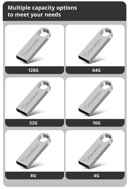 SomnAmbulist Pen Drive 32GB 64GB 128GB High Speed USB2.0 for PC Mobile Mini Pen Drive 16GB 32GB USB Flash Drive 64GB 8GB 4GB