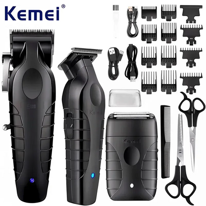 Kemei KM-2296 KM-2299 KM-T95 Professional Hair Clipper Kit or Blade Shaver Male Hair Cutting Machine Men’s Trimmer Machine