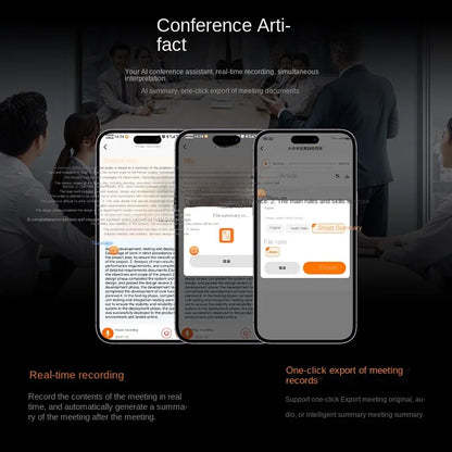 Smart Translating AI 102 Phone Assistant Language Translate Bluetooth Voice Translator Portable Audio Recognition Translation