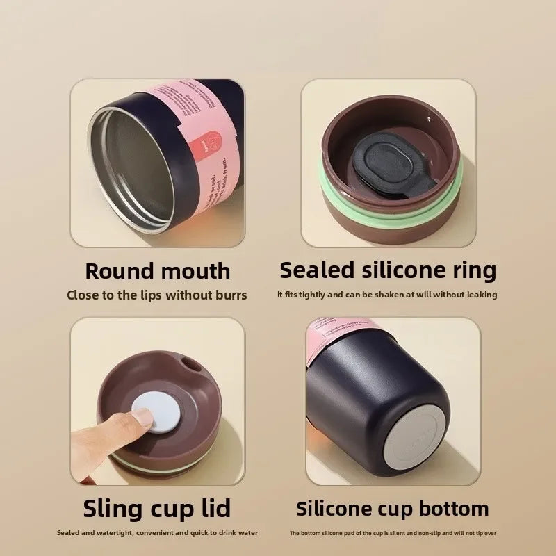 20OzStainless Steel Insulated Portable Water Bottle WithSpill Proof Lid Made of Tritan Material HighQuality DrinkingWater Bottle