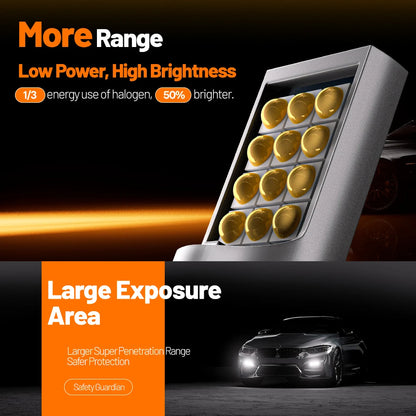 2pcs PSX24W 2504 For Subaru XV 2012 2013 2014 LED Fog Light Canbus Accessories