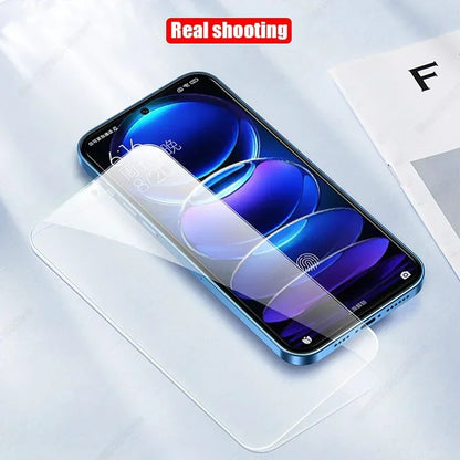 4Pcs Tempered Glass For Realme C55 C53 C51 C31 C33 C35 C20 C21 C25 Screen Protector Realme C55 C53 C51 Cover Protective Glass