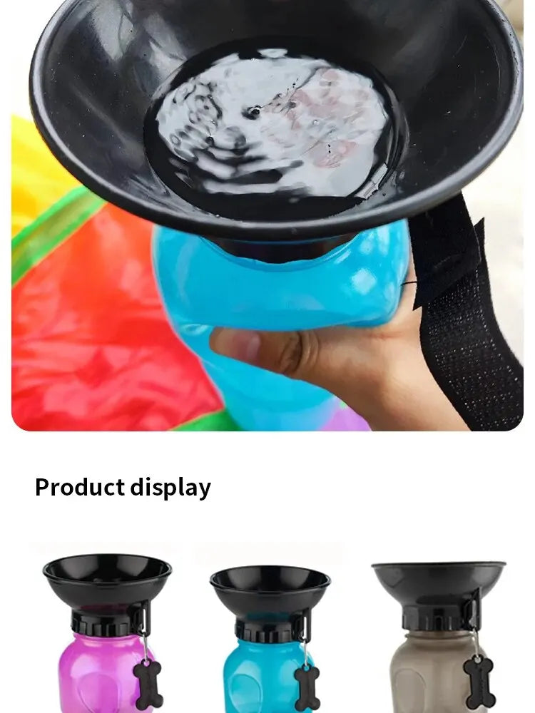Dog Water Bottle Out Walking Dog Portable Water Bottle Dog Drinking Cup Cat Pet Water Feeding Supplies
