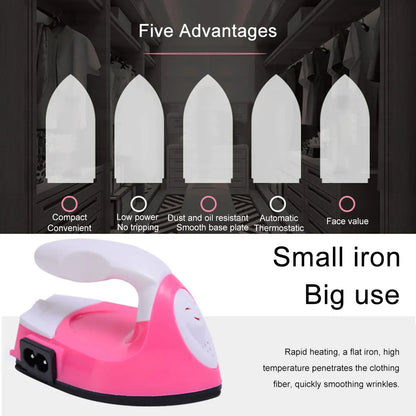 Mini DIY Children Electric Iron Collage Beans Hot Diamonds Heat Transfer Printing 60-300W Heat Press Machine US/UK/EU Plug