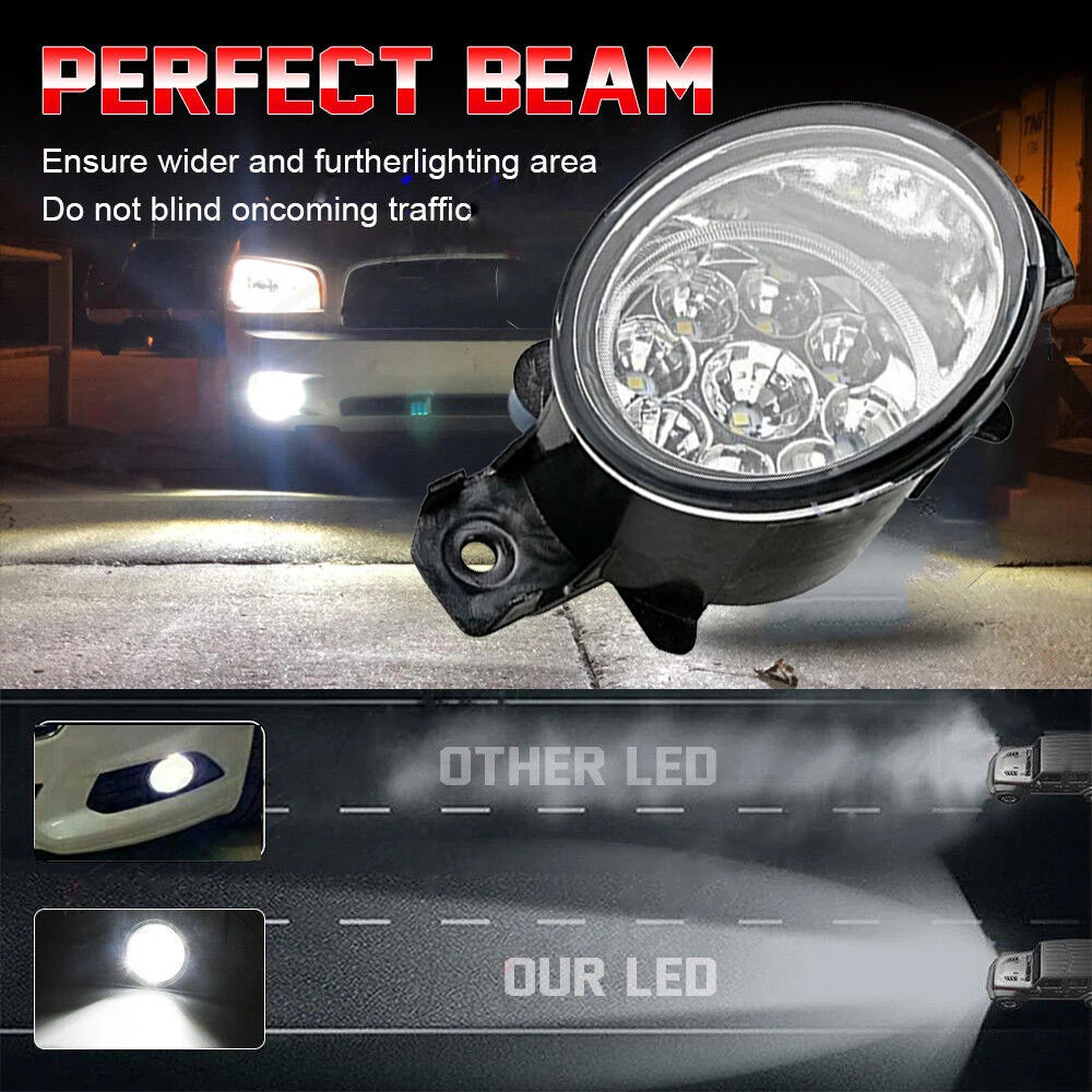 Fog Lights for Nissan X-trail T32 X trail Rogue 2014-2016 Headlight LED Fog Light Switch Harness Cover Grill Fog Lamp Assembly