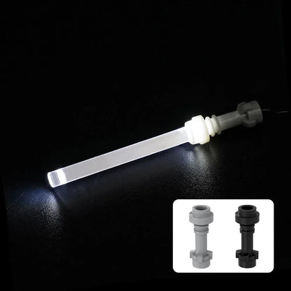 Famous Star Movies LED USB Glowing Light saber Building Block Weapon Accessories Toys Children Boy Educational Birthday Toys DIY