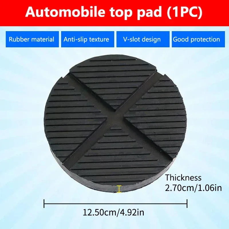 SEAMETAL 3 Sizes Universal Rubber Jack Pad Support Pinch Weld Slotted Floor Frame Rail Adapter Car Removal Repair Tool