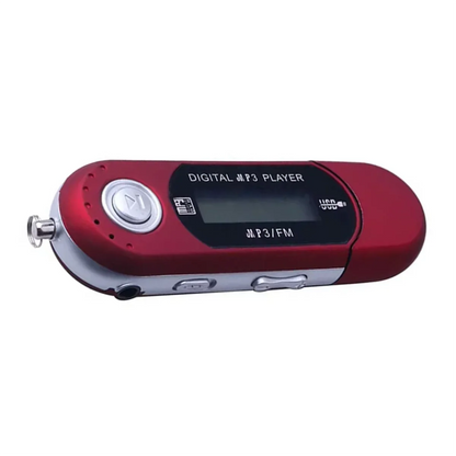 ABVO-Portable USB MP3 Player Music Player Digital LCD Screen Bluetooth FM Radio Multifunction MP3 Music Player