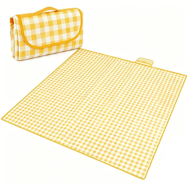 180x180cm Waterproof Picnic Mat Portable Lightweight Picnic Blanket Outdoor Travel Camping Beach Grass Mat Various Colors