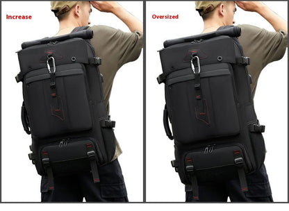 50L 70L Large Capacity Travel Backpack Luggage Sports Training Fitness Independent Shoes Storage Bag Laptop Bags