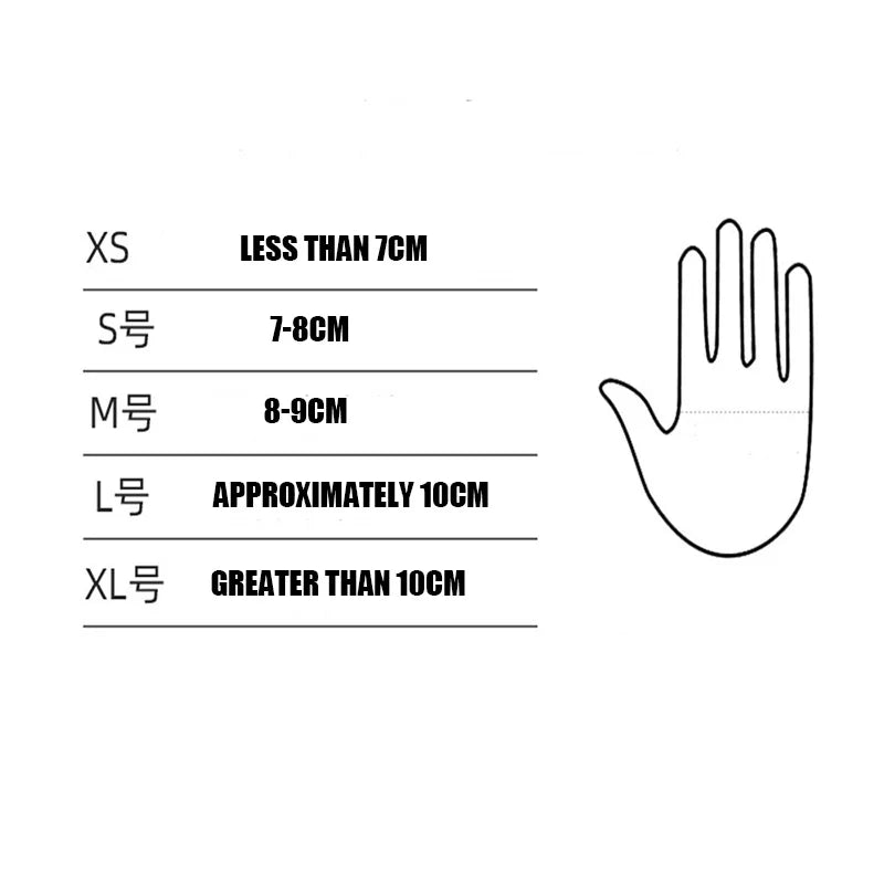 50PCS Disposable Gloves Black Nitrile Gloves Home Kitchen Cooking Tools Tattoo Washing Car Household Cleaning Work Gloves
