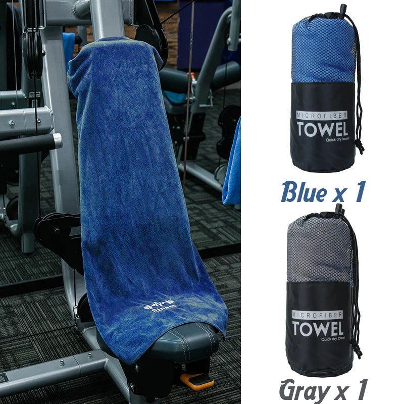 Fitness Towel for Sports Multifunctional Quick-Drying Towel Gym Equipment Sweat Pad Towel Swimming Towel Microfiber Pool Towels